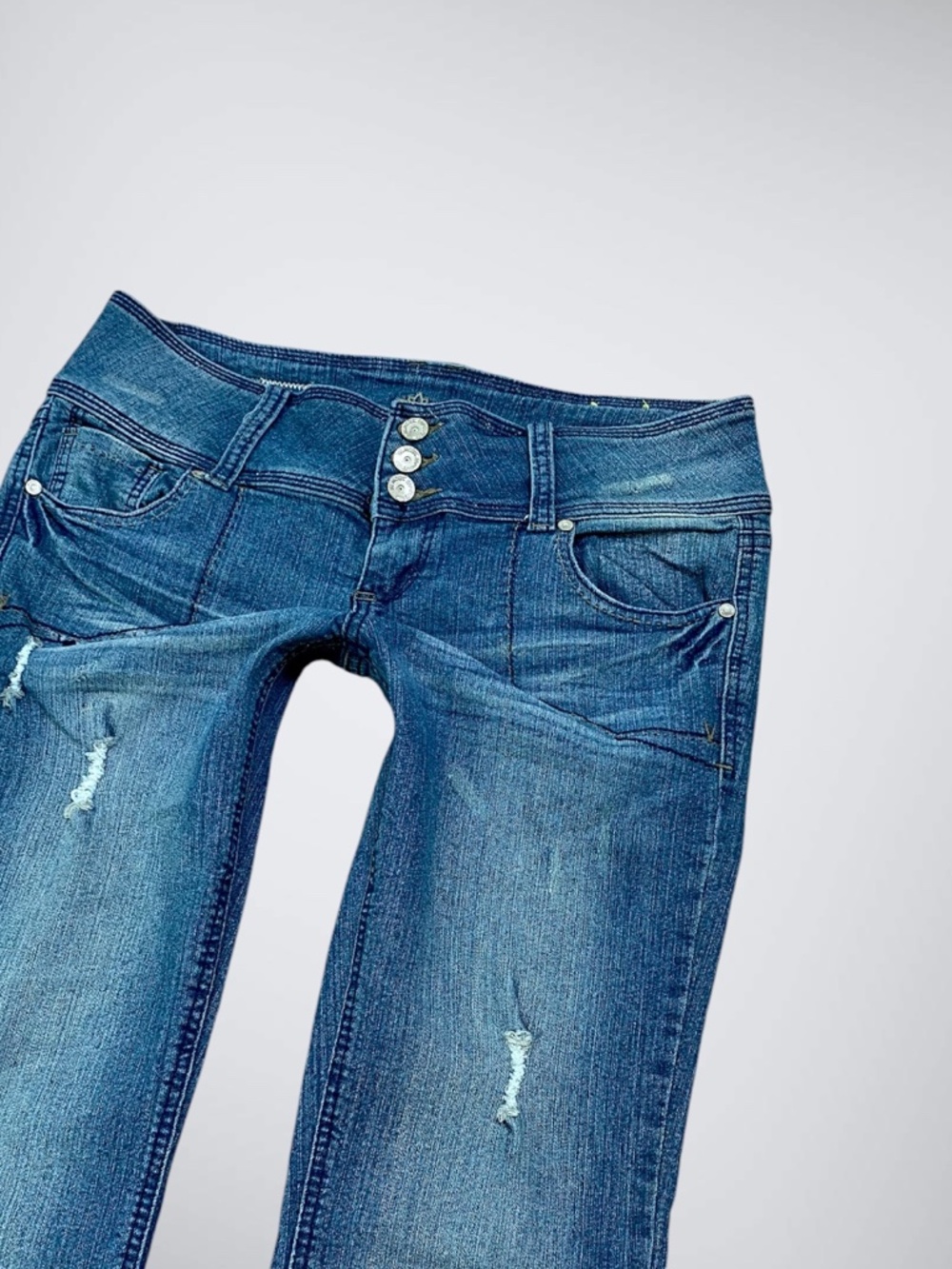 Almost Famous Low Rise Bootcut Jeans - Picture 4 of 9